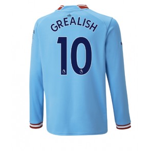 Manchester City Jack Grealish #10 Hemmatröja 2022-23 Långa ärmar